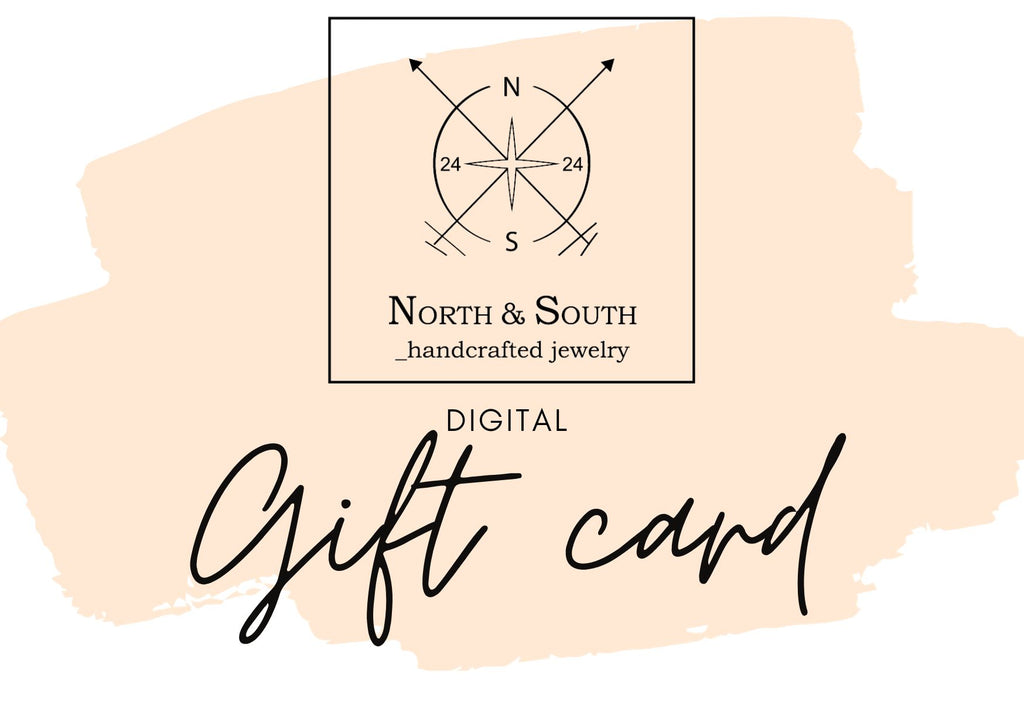 North & South jewelry gift card