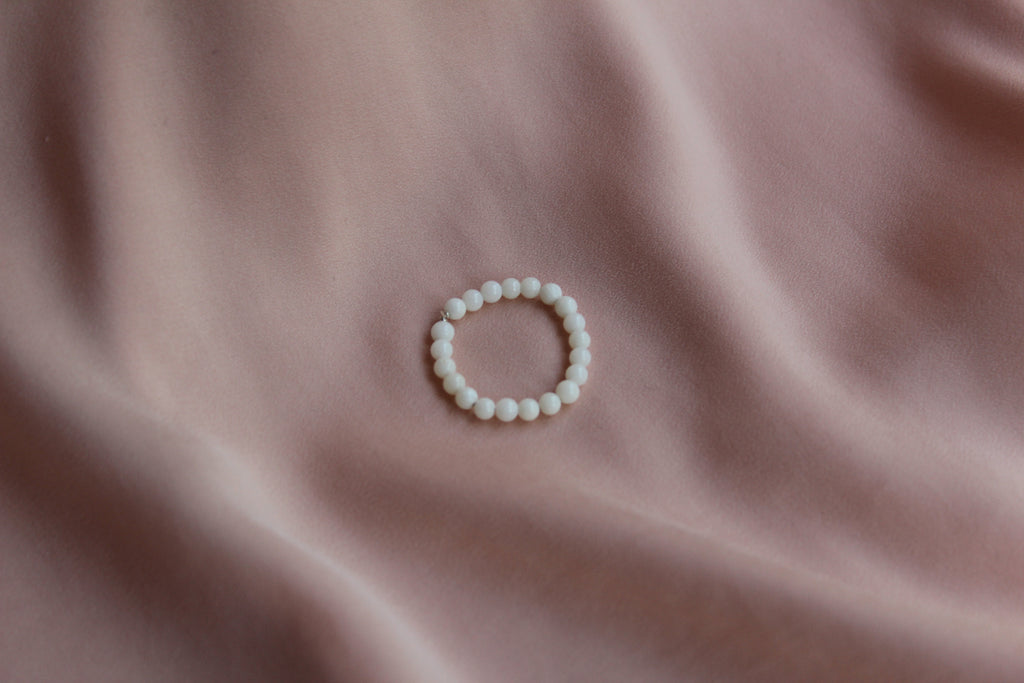 white coral ring