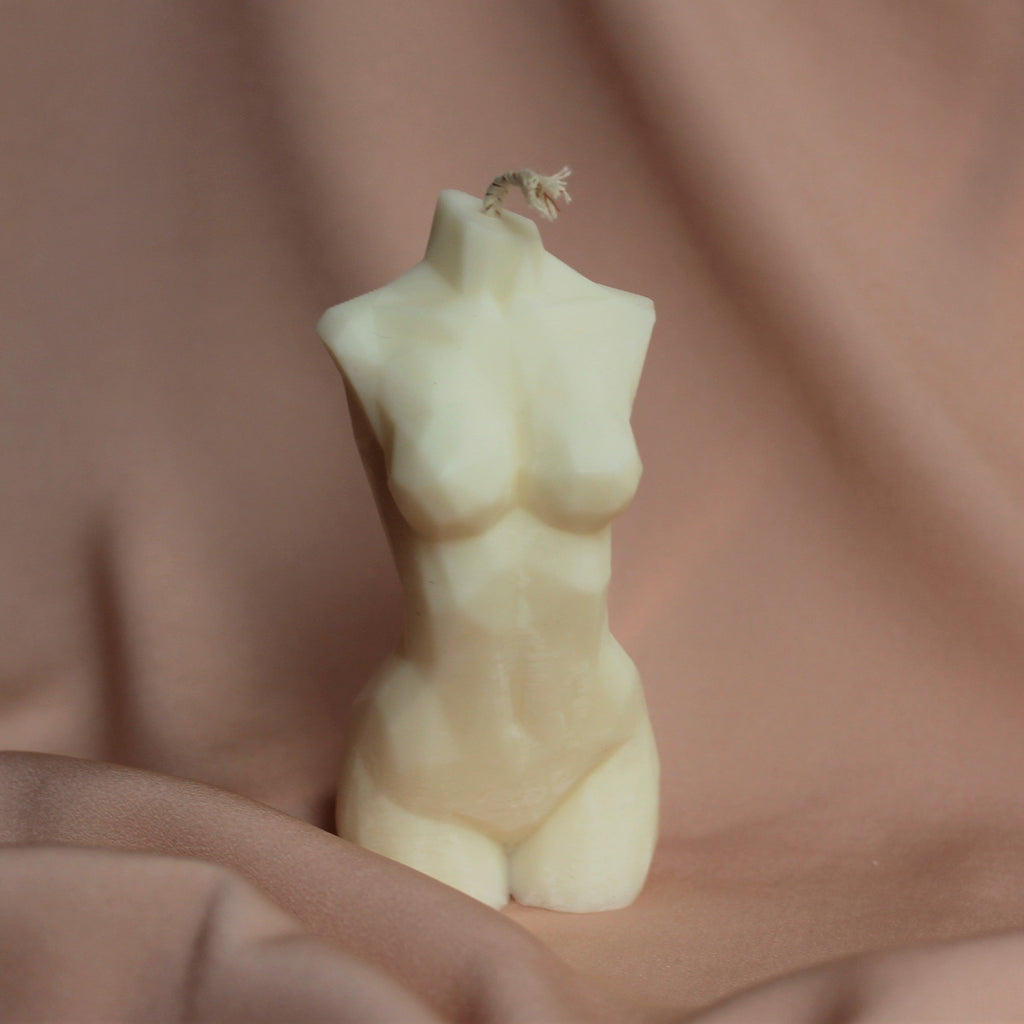 female body soy candle