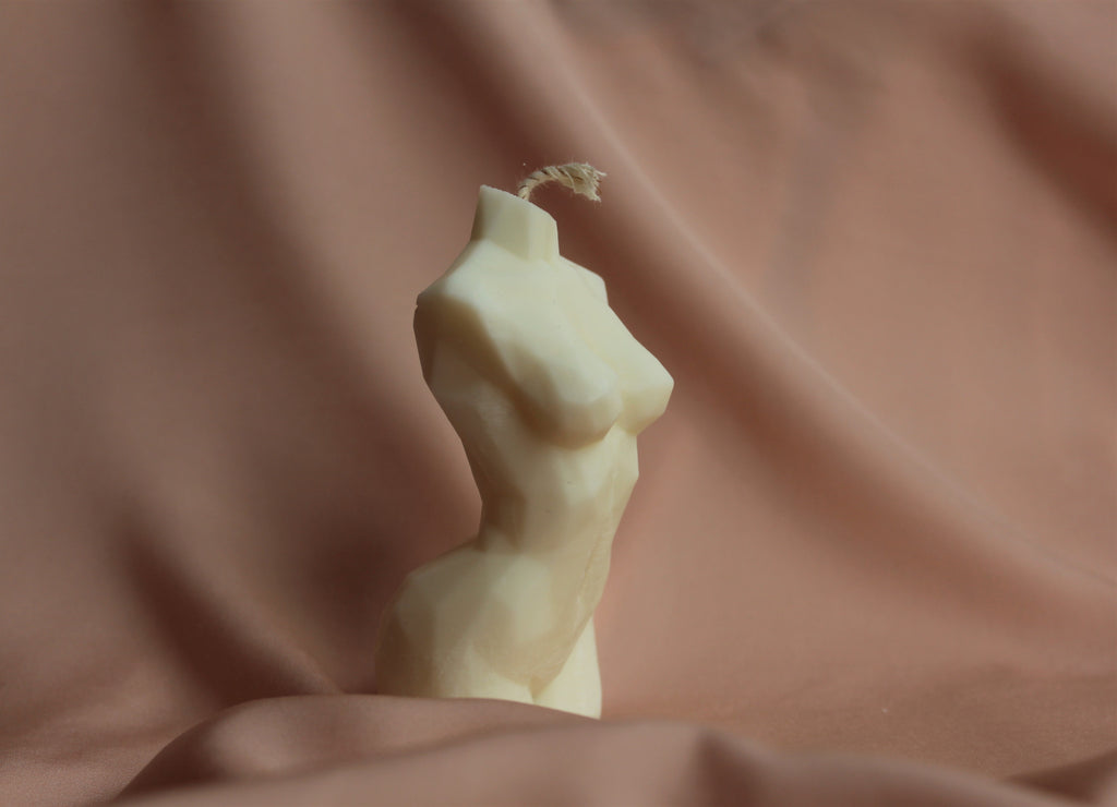 Female body soy candle