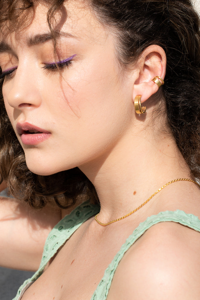 gold ear cuff